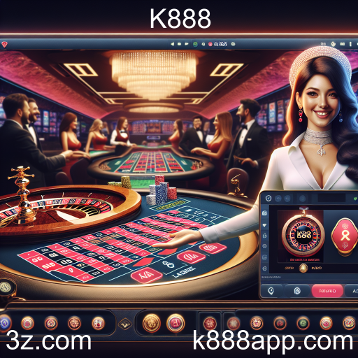 Descubra a Experiência de Jogos ao Vivo no K888